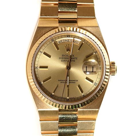 rolex oyster perpetual date quartz quart jaran